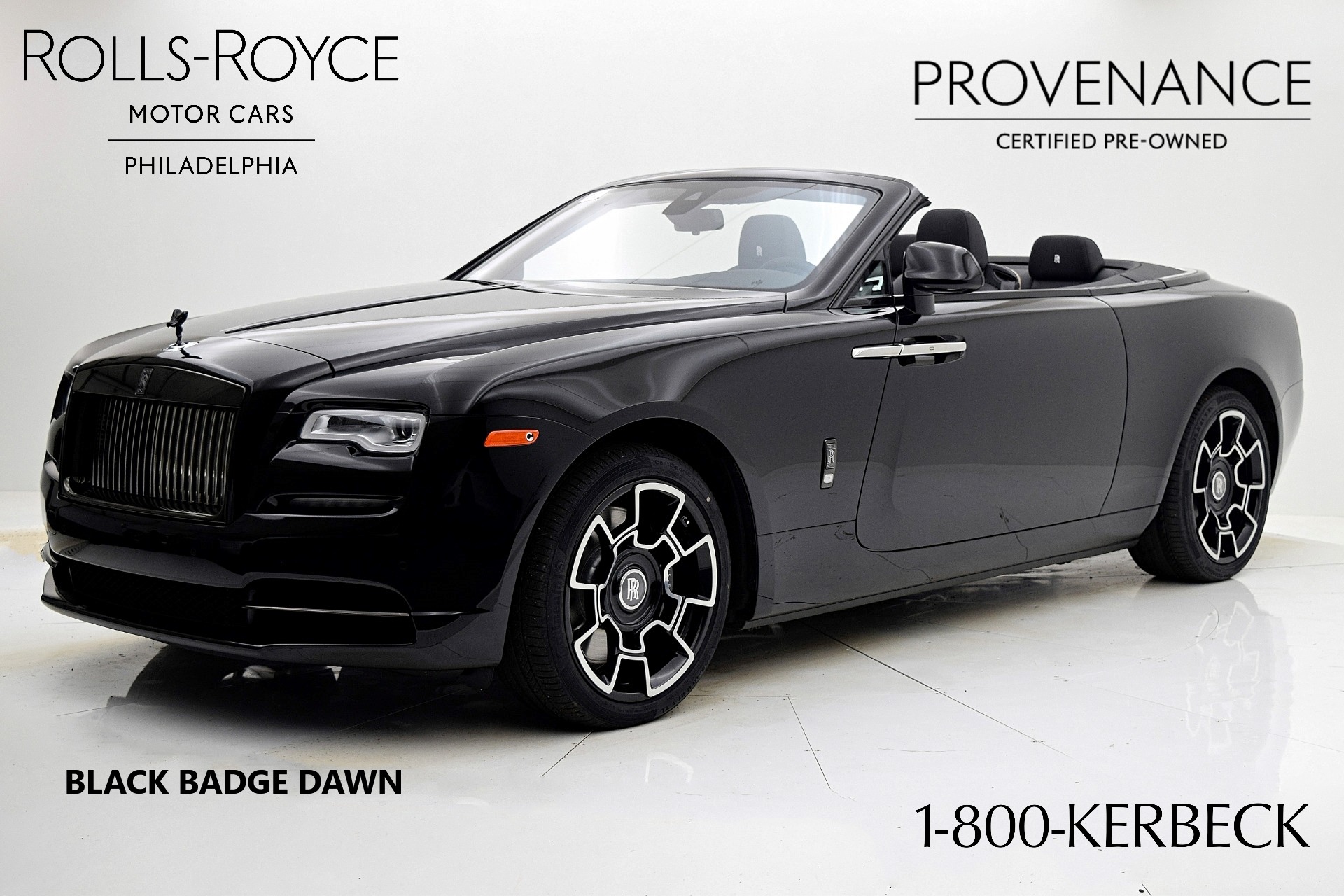 Used 2019 Rolls-Royce Dawn for sale Call for price at F.C. Kerbeck Aston Martin in Palmyra NJ 08065 2