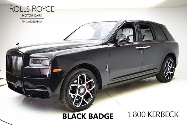 Used 2021 Rolls-Royce Black Badge Cullinan Black Badge for sale $450,000 at F.C. Kerbeck Aston Martin in Palmyra NJ 08065 3
