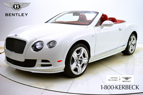 Used Used 2015 Bentley Continental GT Speed for sale $149,880 at F.C. Kerbeck Aston Martin in Palmyra NJ